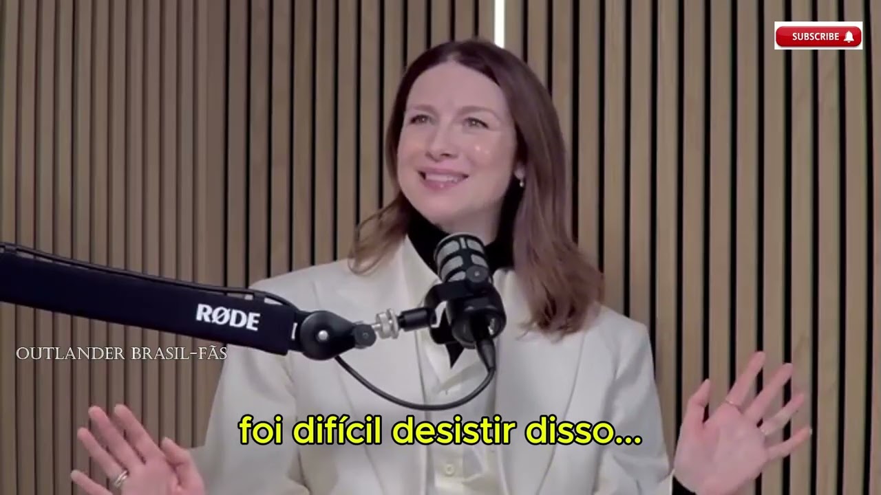 Caitríona Balfe em entrevista falando do final de Outlander. #caitrionabalfe #outlander