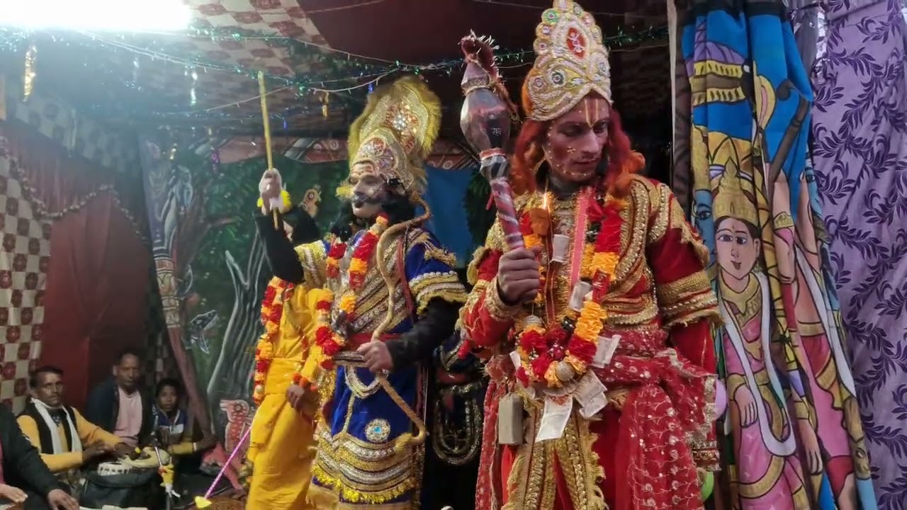 लक्ष्मण vs मेघनाथ #ramlila #gadwali #gadwalisong #gadwaliculture