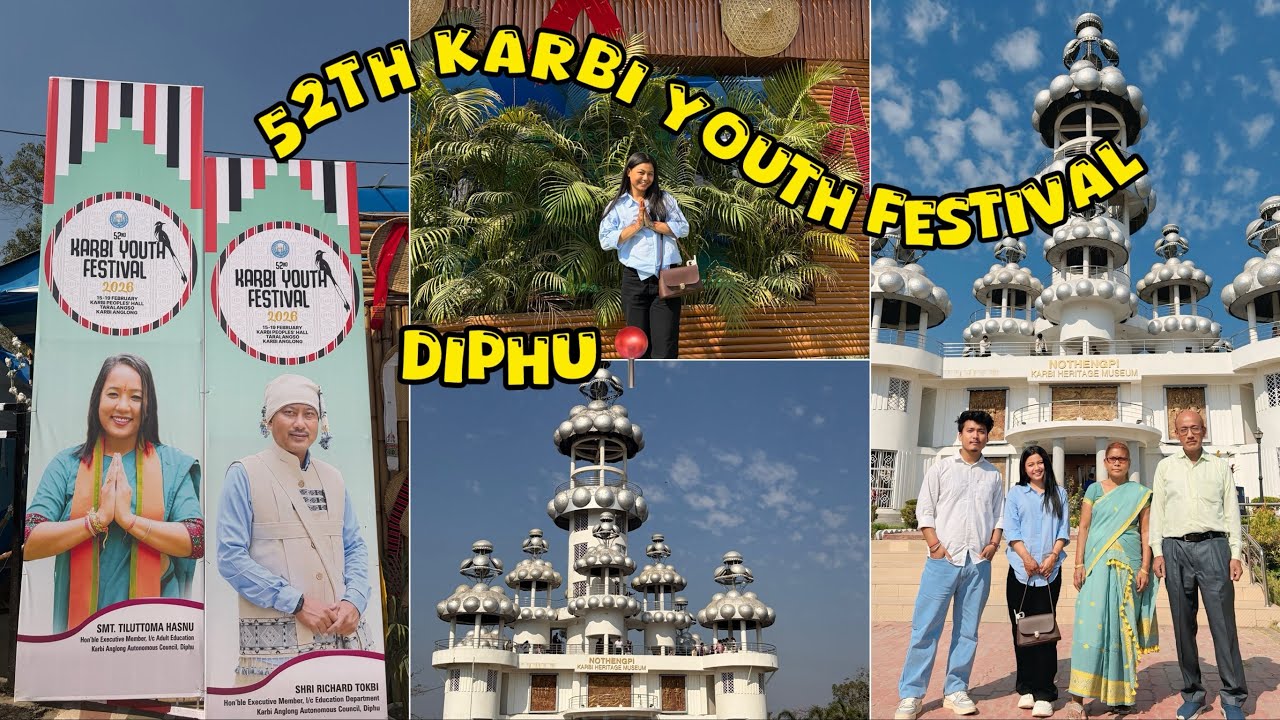 52th KARBI YOUTH FESTIVAL//DIPHU📍#explore #karbiyouthfestival #viralvideo #assamesevlogs #youtube 
