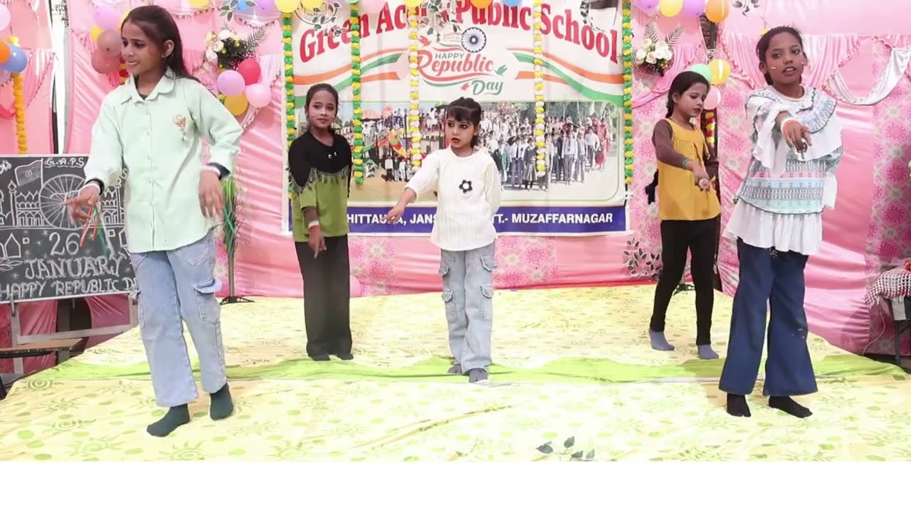 Sagra Main Paani Jitna songs ( Dance Program) Green Acers Public School 