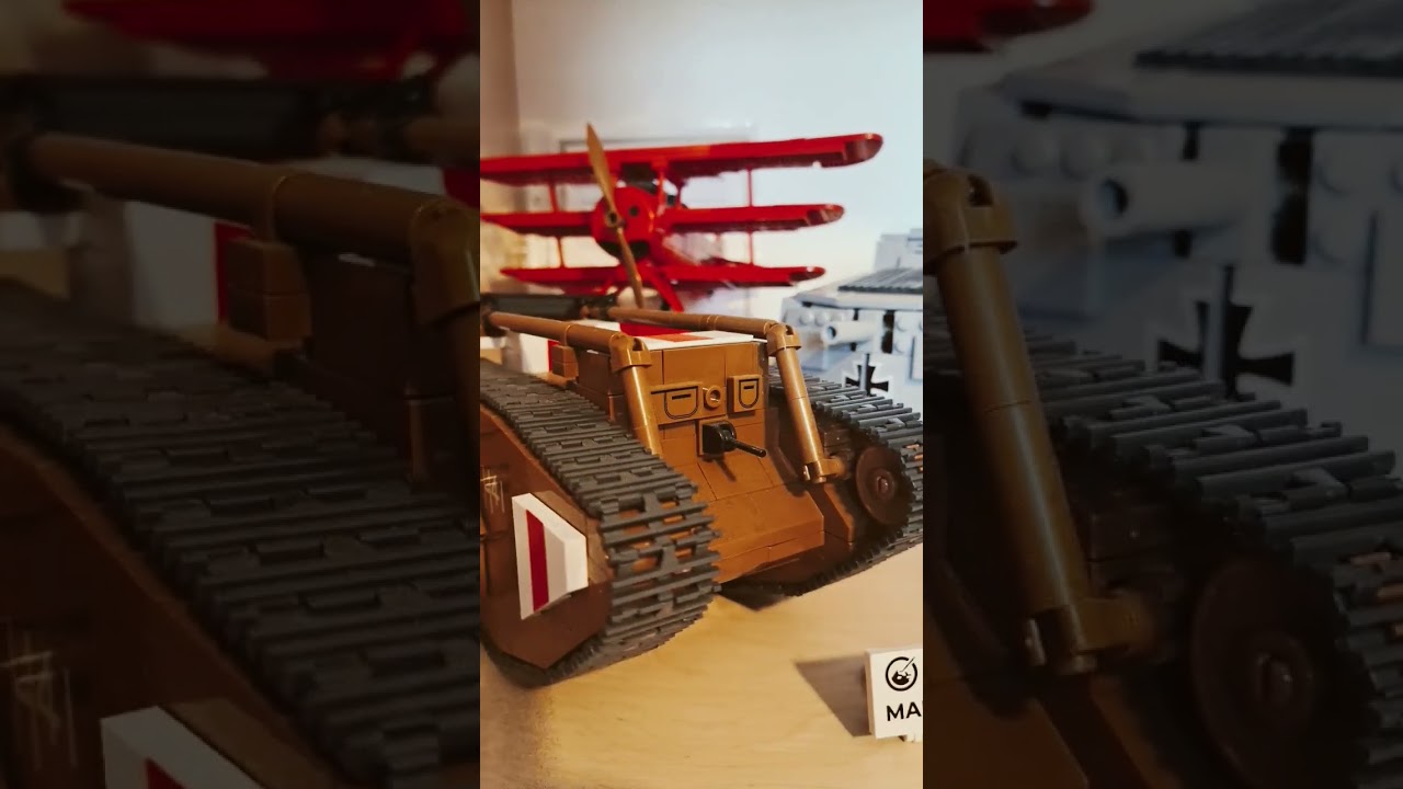 COBI WW1 #shorts #bricks #tank #ww1 #2024 #usarmy #news #lego #history #hobby #japan #military #me