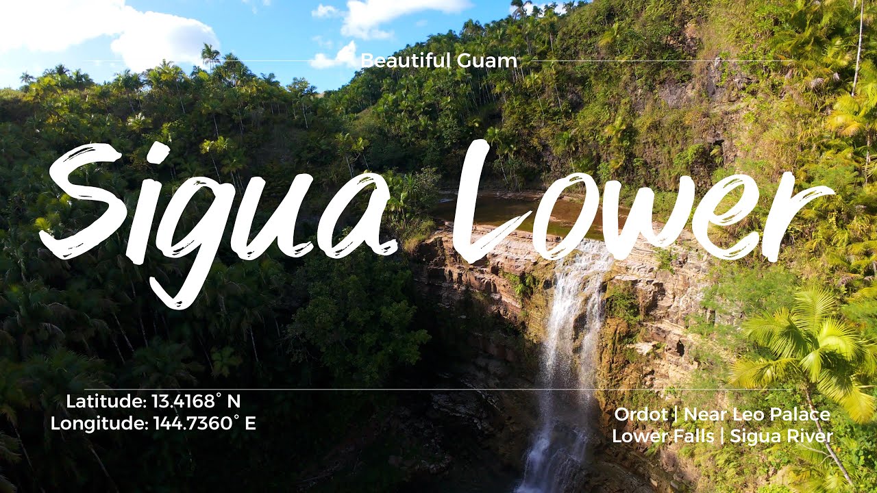 Could This Be Guam&rsquo;s Most Beautiful Waterfall? 🇬🇺🌊 | Sigua Falls | 4K FPV Full Hike 🚁🌴