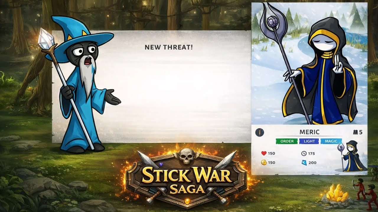Stick War Saga Play Again ☠️ Meric 😱