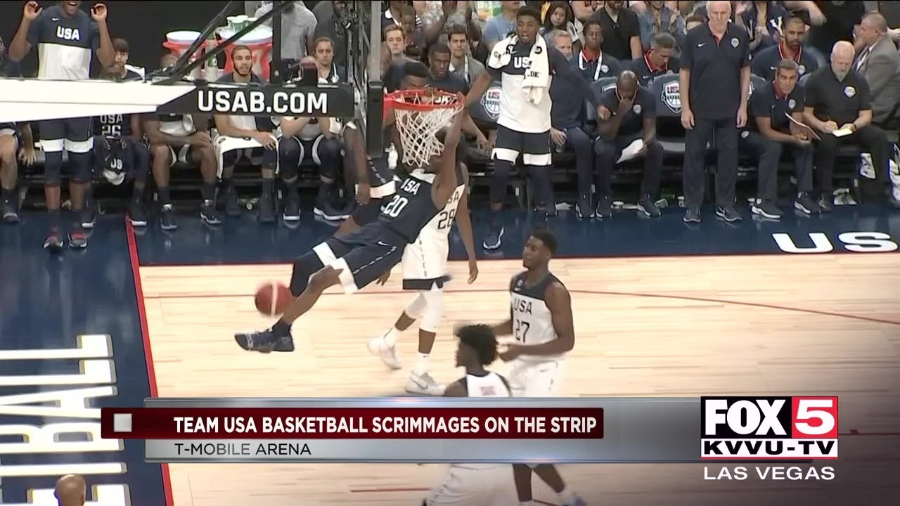 USA Basketball holds training camp at UNLV