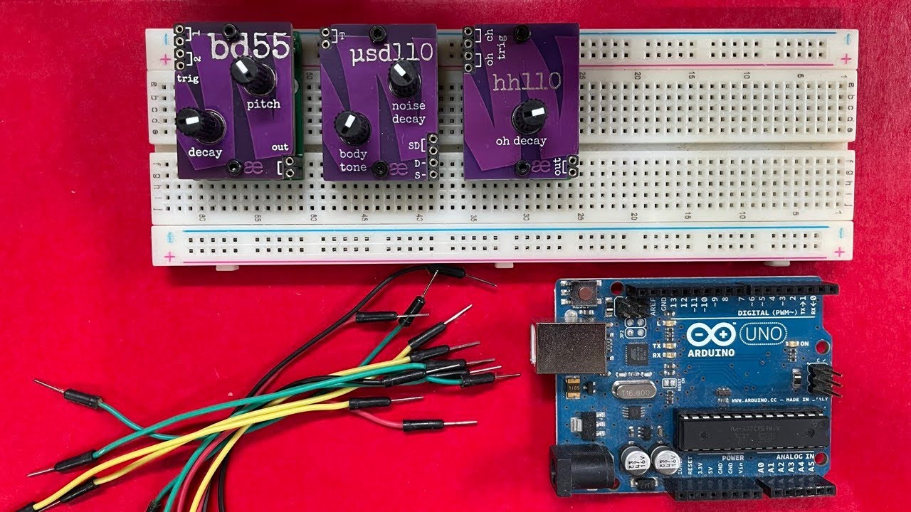 From ‘Blink’ to drum machine: playing with Arduino and AE Modular