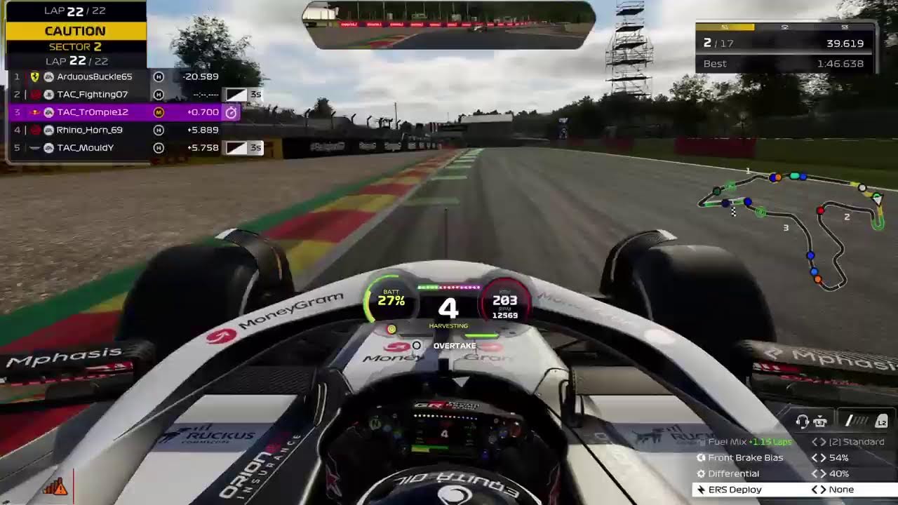 F1 25 - 4QM8 Leugue S2 | Round 10 - Belgium