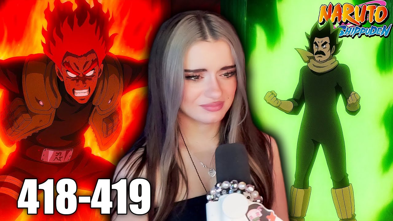 МАЙТ ГАЙ ОТКРЫВАЕТ ВОСЬМЫЕ ВРАТА!!😳😱 | Наруто Ураганные хроники, эпизоды 418 и 419