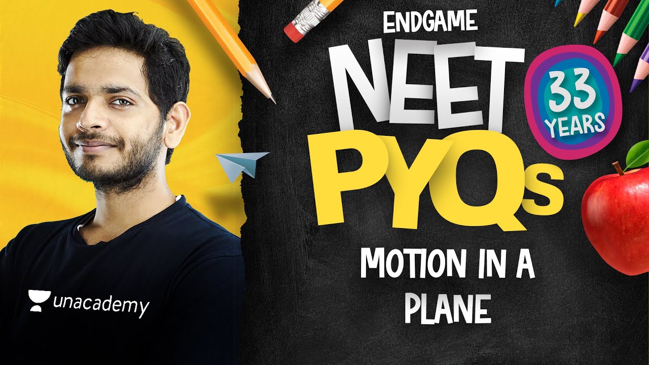 NEET All PYQs 03: Motion in a Plane | Physics Endgame with Vikrant Kirar
