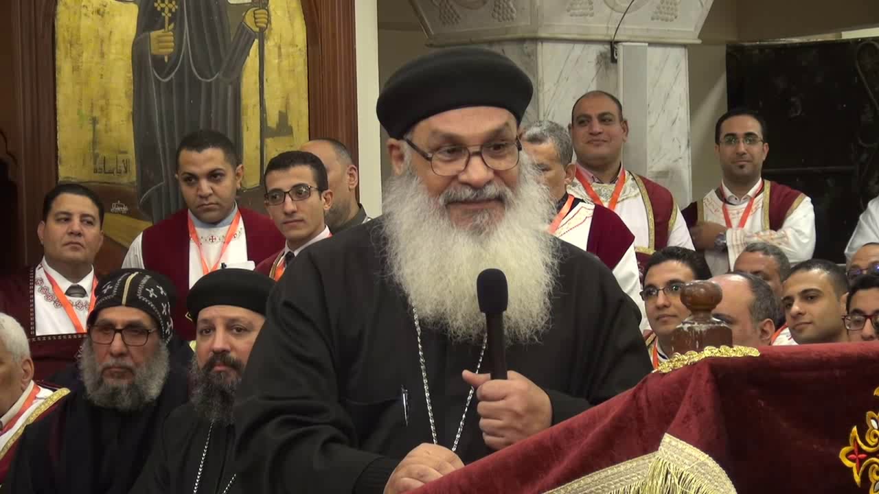 الزيارة الرعوية لقداسة البابا تواضروس الثاني لمدينه اخميم محافظة سوهاج الاثنين 13 يناير 2019 جزء 4