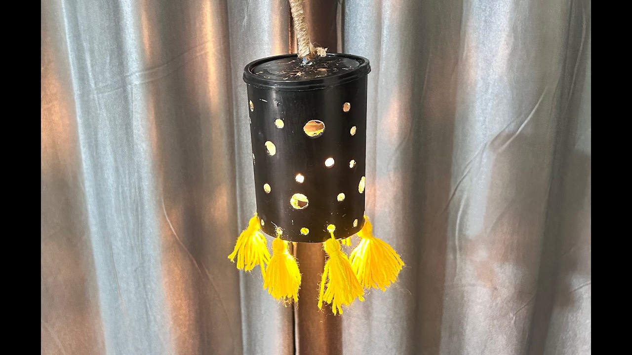 How to make DIY PVC Pipe Lamp 💡 | Best Out of Waste Home Decor Idea