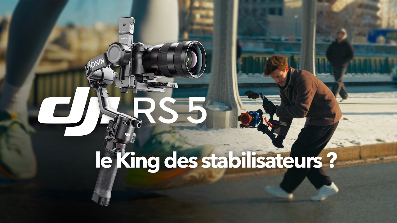 J’ai testé le NOUVEAU DJI RS5 en conditions réelles (sport & mouvement)