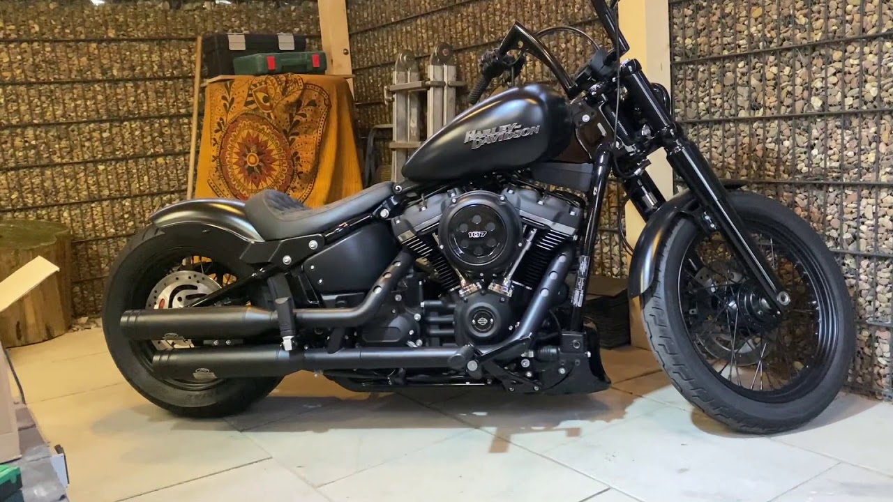 Street Bob Custom FXBB M8 Cultwerk Bugspoiler Tanklift