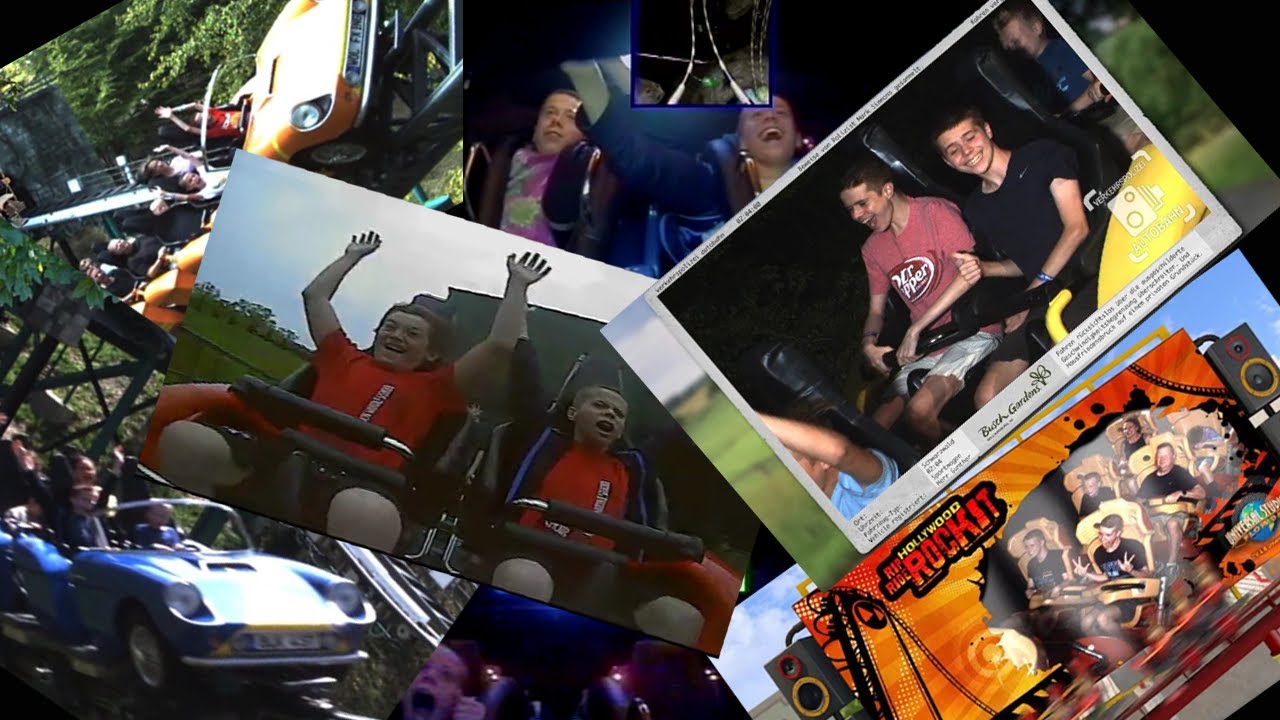 Roller Coaster On-Ride DVD Videos Compilation