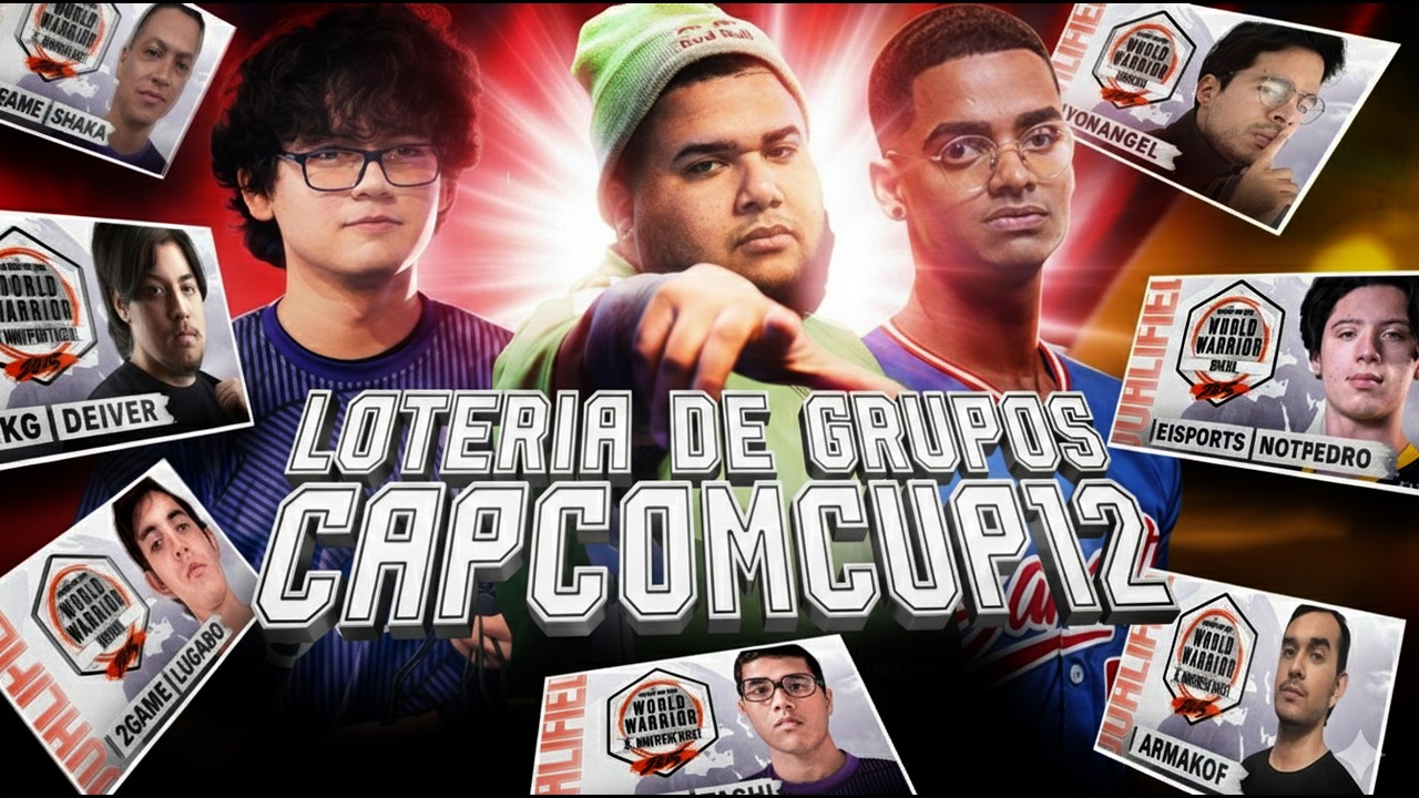 LOTERIA DE GRUPOS CAPCOM CUP 12 TODOS LOS LATINOS DISPERSOS