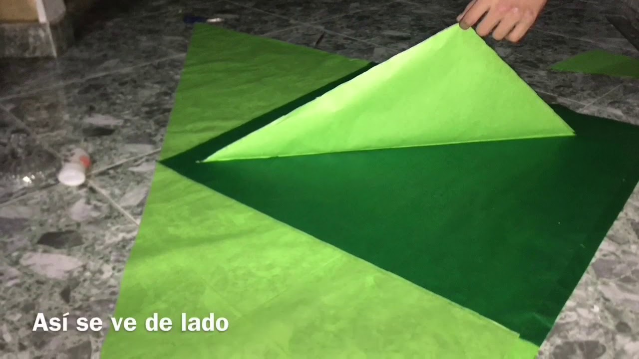 Como hacer una cometa  Delta (bien explicado)HD