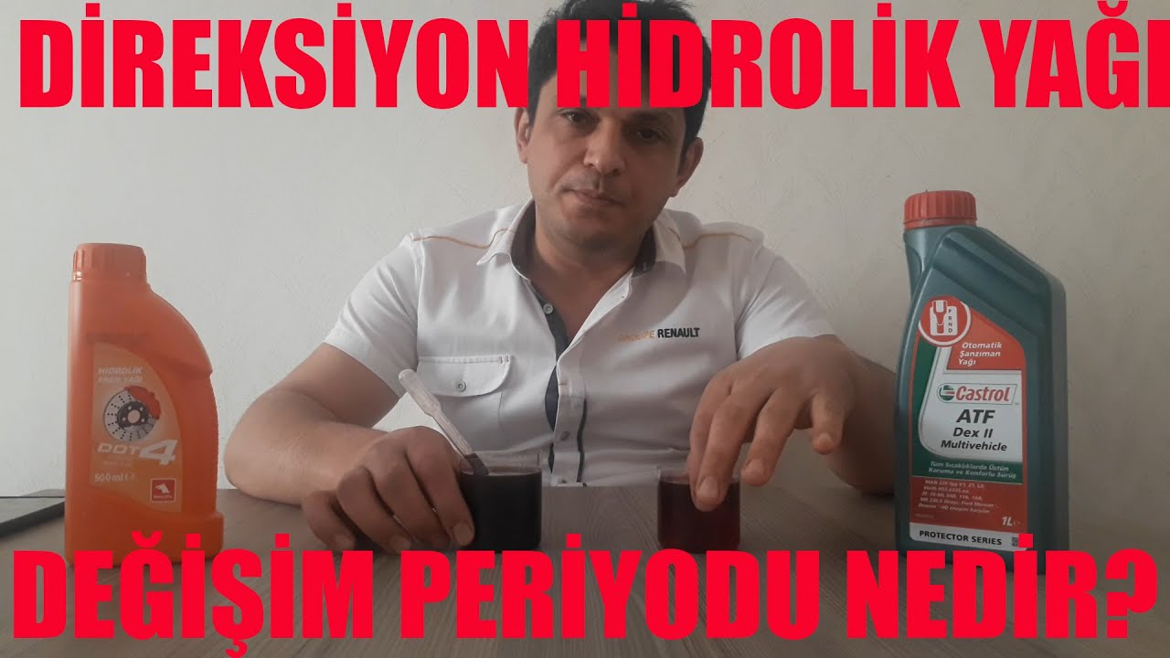 Direksiyon Hidrolik Yağı Ne Zaman Değişir? Direksiyon Hidrolik Yağı Kaç Km Değişir