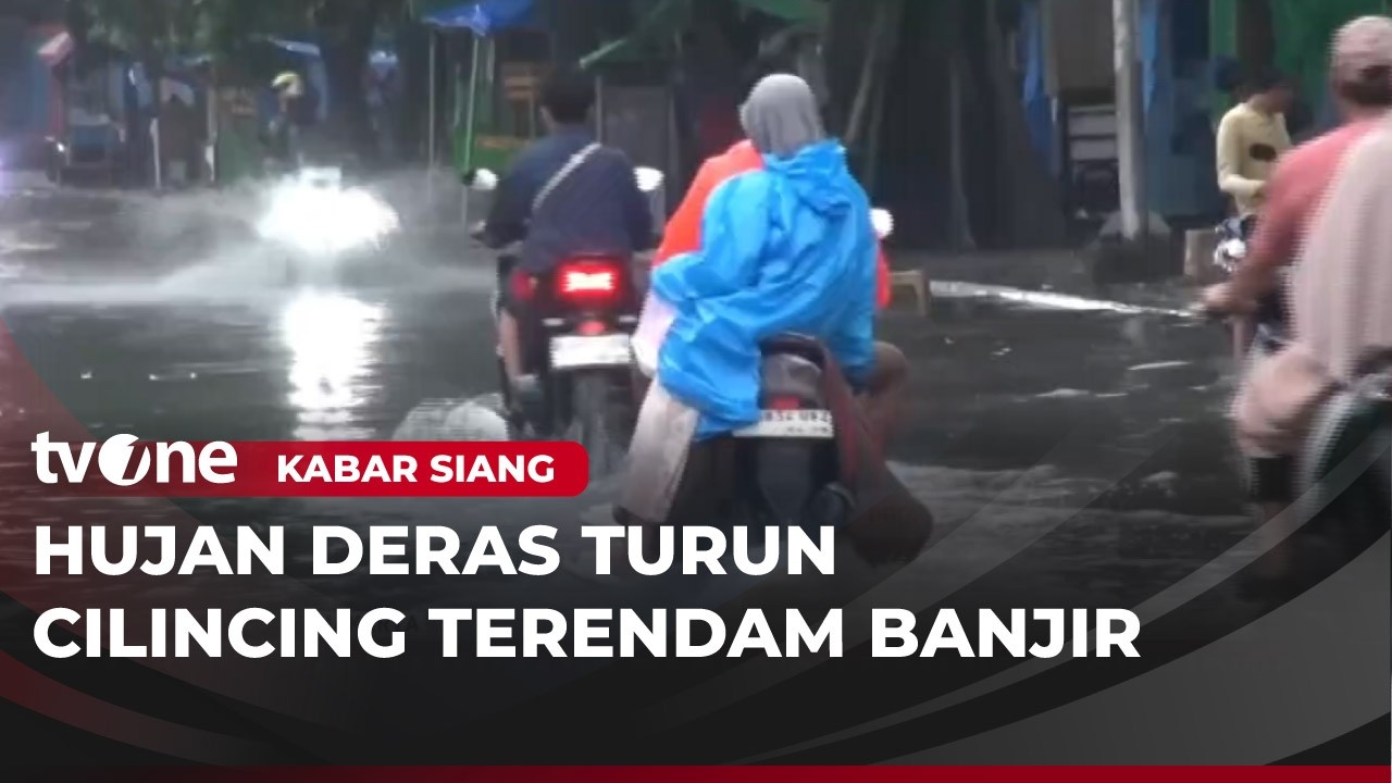 Hujan Kamis Pagi Picu Banjir di Cilincing | Kabar Siang