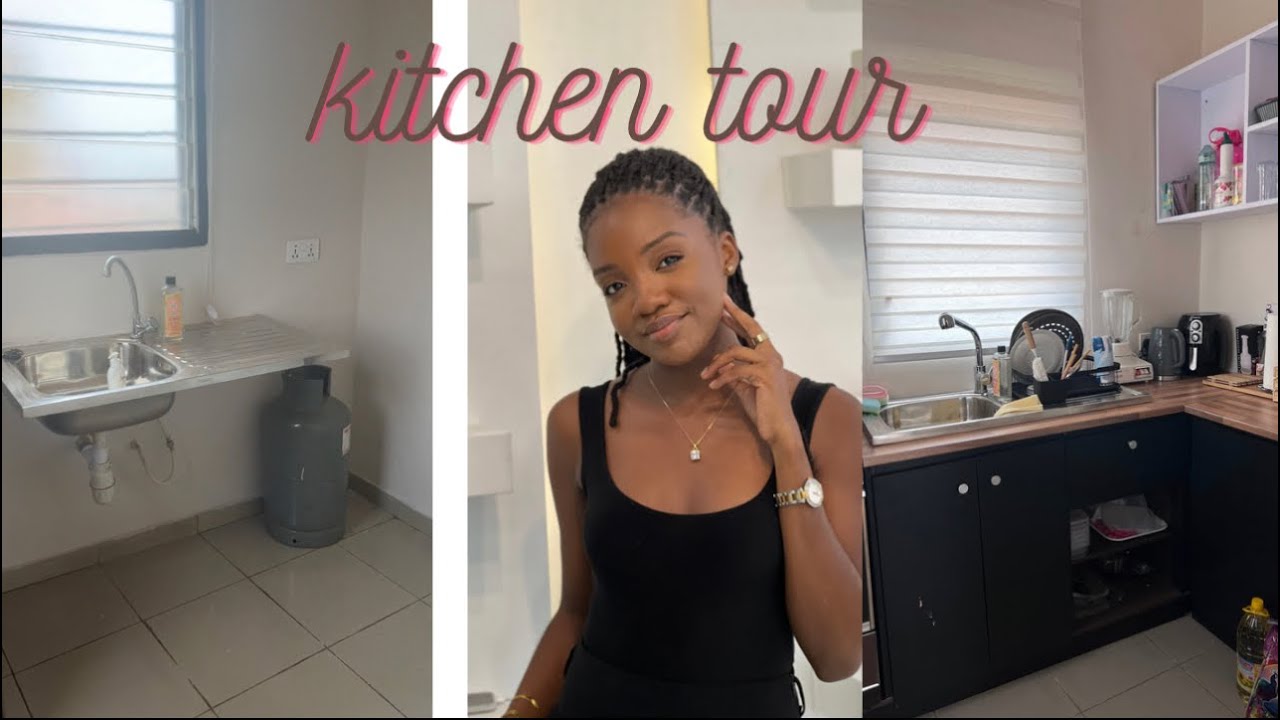 KITCHEN TRANSFORMATION AND MINI HAUL|| Edem Fiawosime