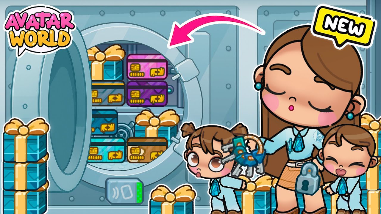 Como Encontrar Todas las TARJETAS SECRETAS del BANCO 😱 en Avatar World | Alicia Gameplays 🩷
