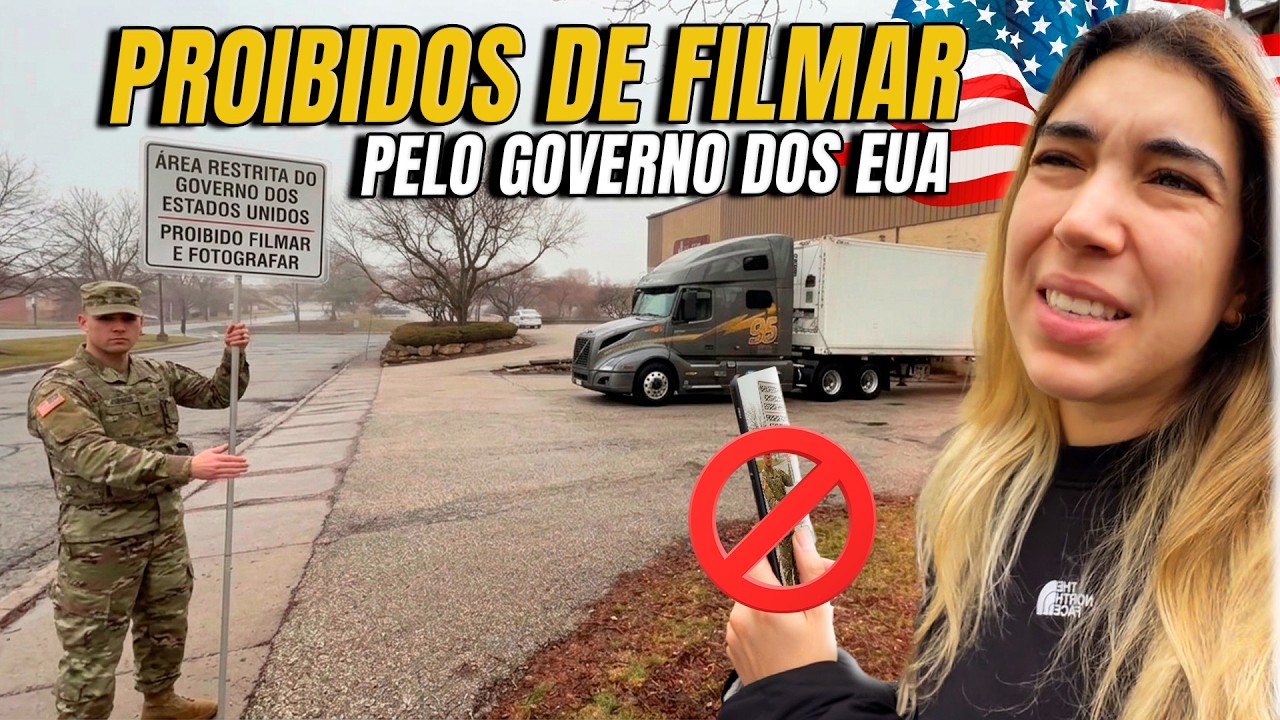 EMPRESA DO GOVERNO DOS ESTADOS UNIDOS, NÃO PODE FILMAR!