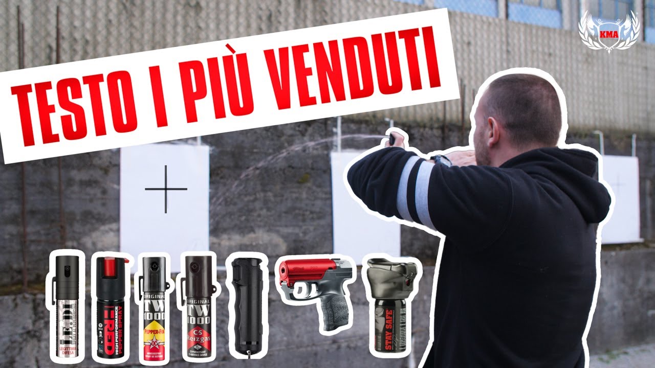TEST SPRAY AL PEPERONCINO (incluso STAY SAFE) qual è il migliore || Manuel Spadaccini
