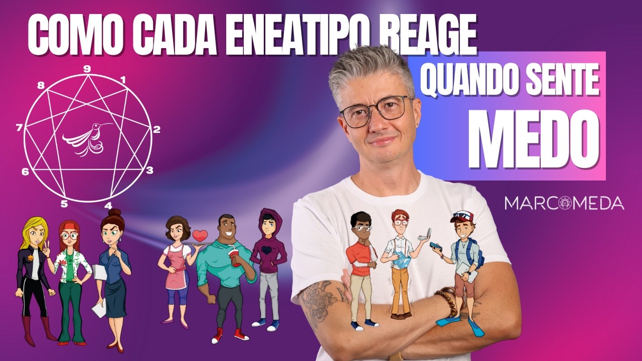 COMO CADA ENEATIPO REAGE QUANDO SENTE MEDO - Marco Meda