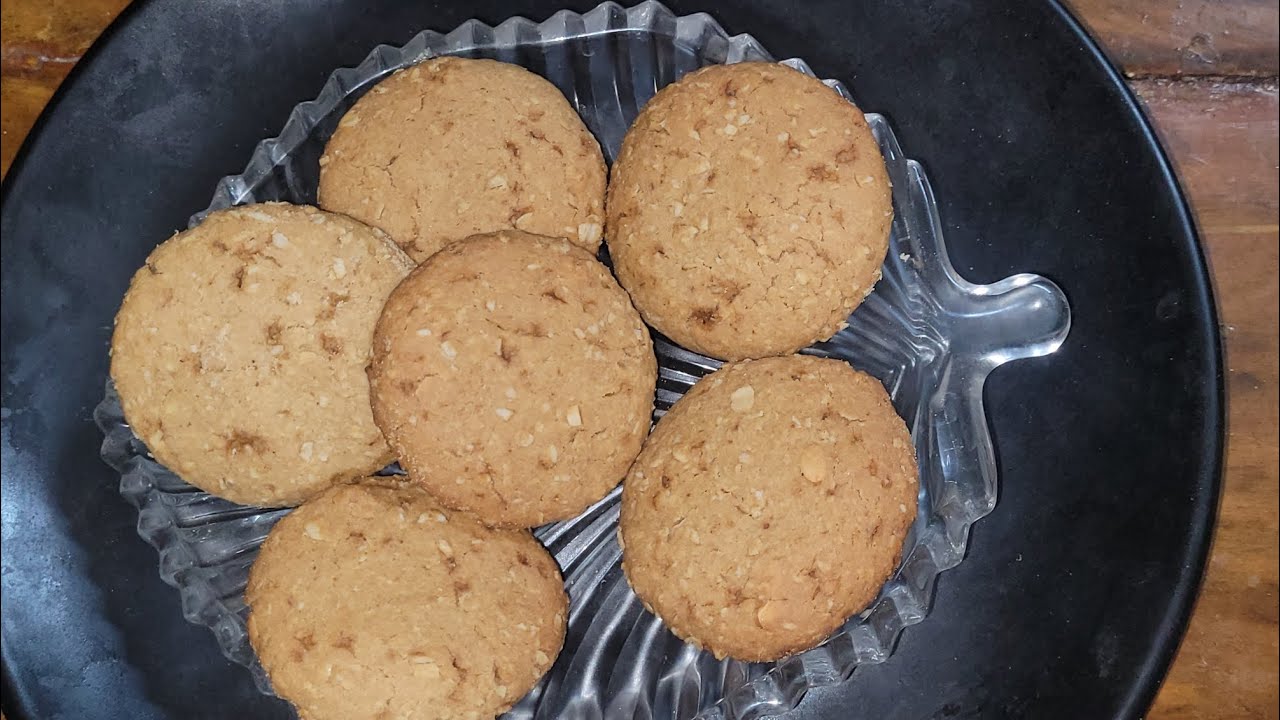 ఓట్స్ విత్ గోధుమపిండి కుకీస్ క్రంచ్ అండ్ టేస్టీ healthy wheat flour oats cookies 🍪 oats biscuits