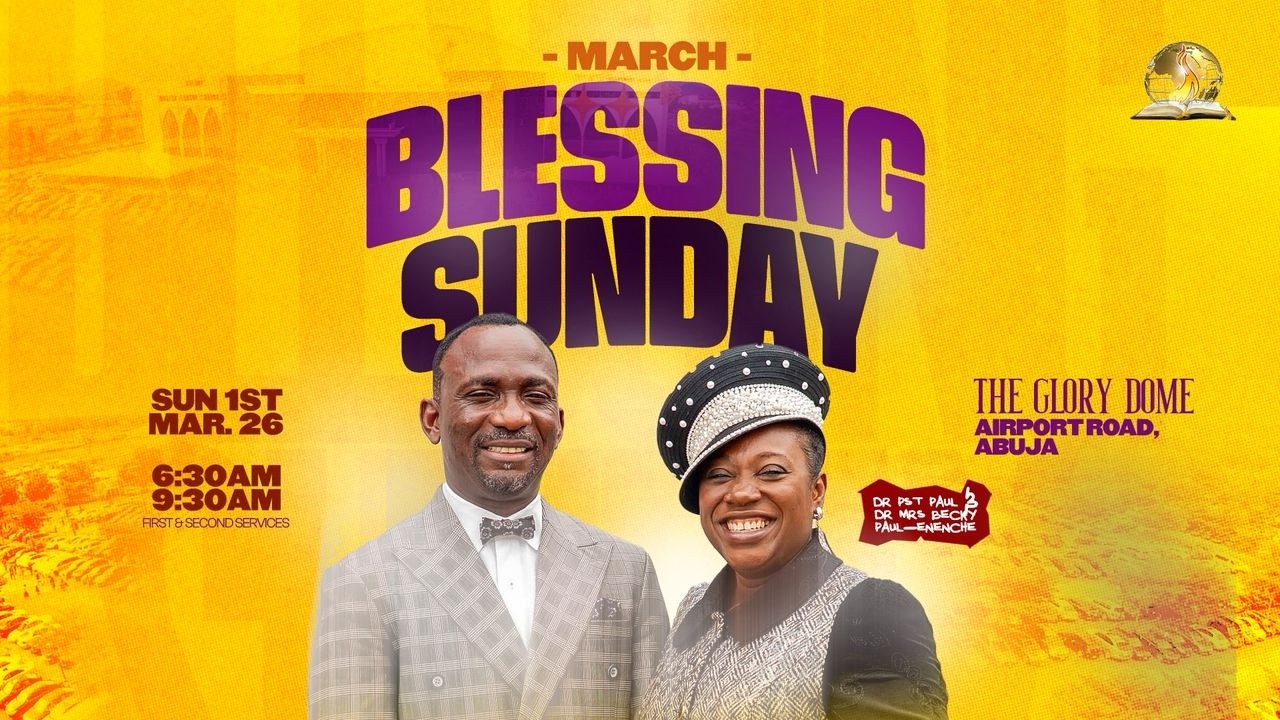 MARCH 2026 BLESSING SUNDAY SERVICE || 01-03-2026