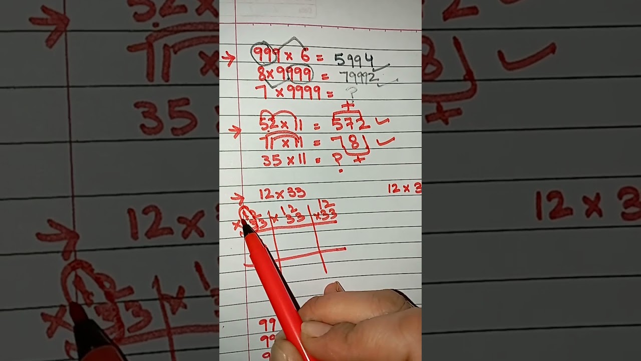 Easiest tricks You might not know #viral #mathshacks #mathtricks #learnmaths #mostviralvideo