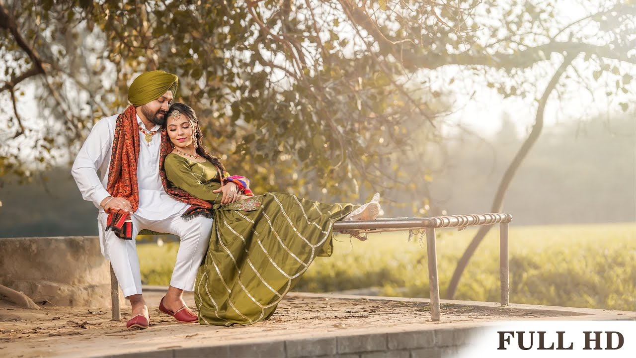 AMANDEEP + YASHIKA | BEST punjabi pre wedding 2023 | lal haveli nabha | cine satvir Weddings