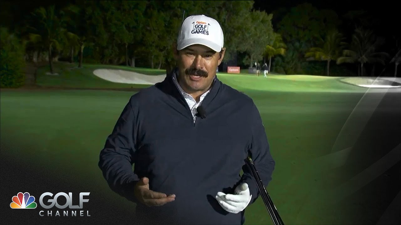 Optum Golf Channel Games team relay with Golf Channel broadcast team | Golf Channel