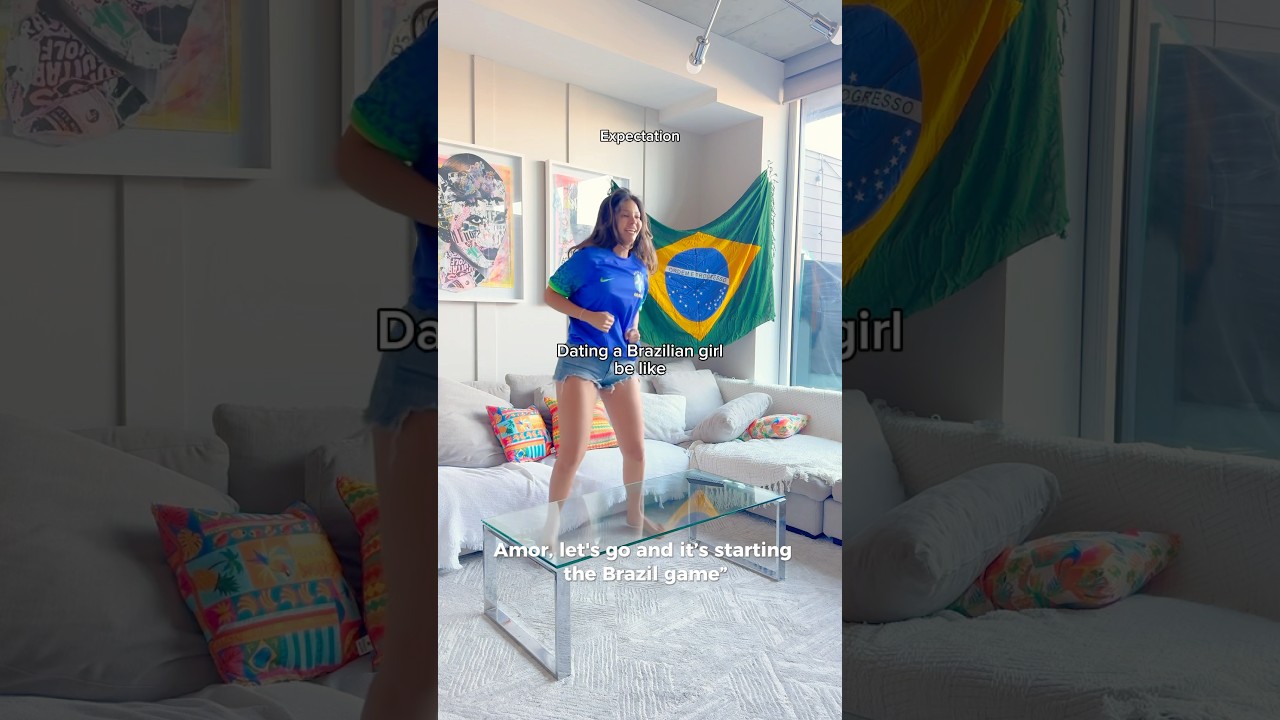 Dating a Brazilian girl be like: expectation vs reality #stereotype #meme #dating
