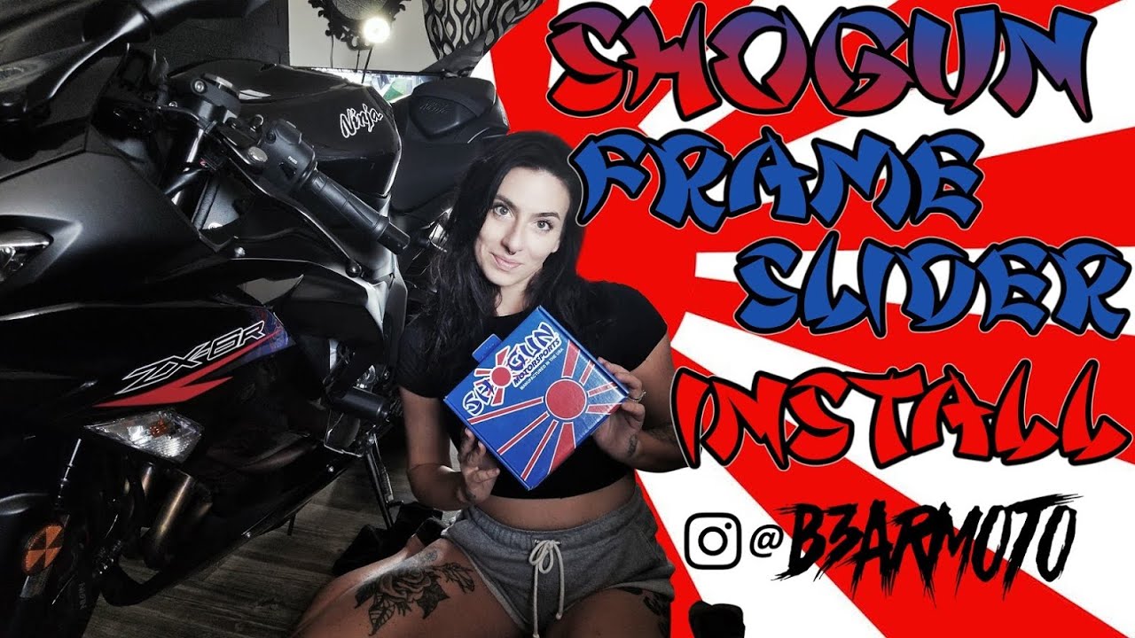 Shogun Frame Slider Install on my 2020 ZX6R