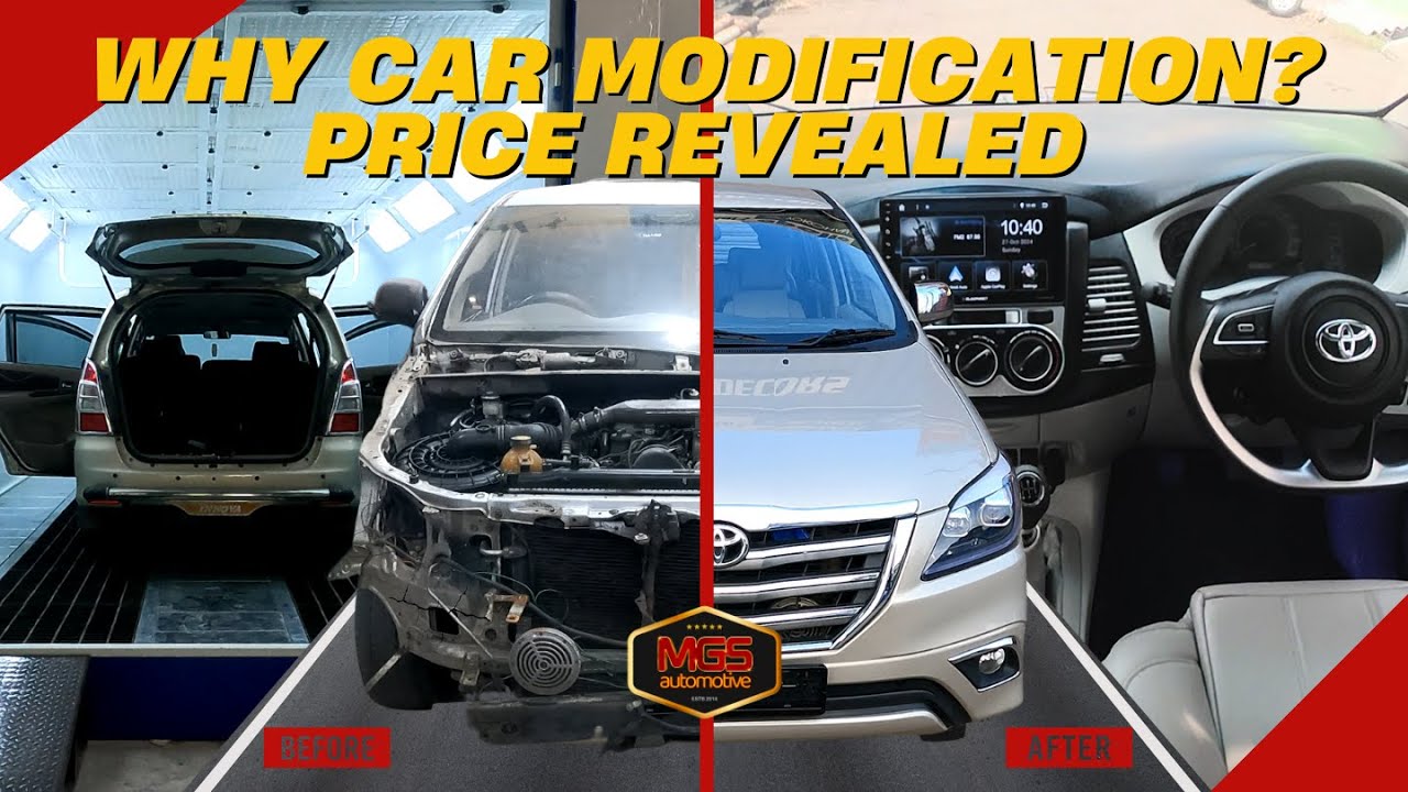 Why Car Modification? MGS Innova Conversion Price Revealed! Best Innova Type 4 Conversion