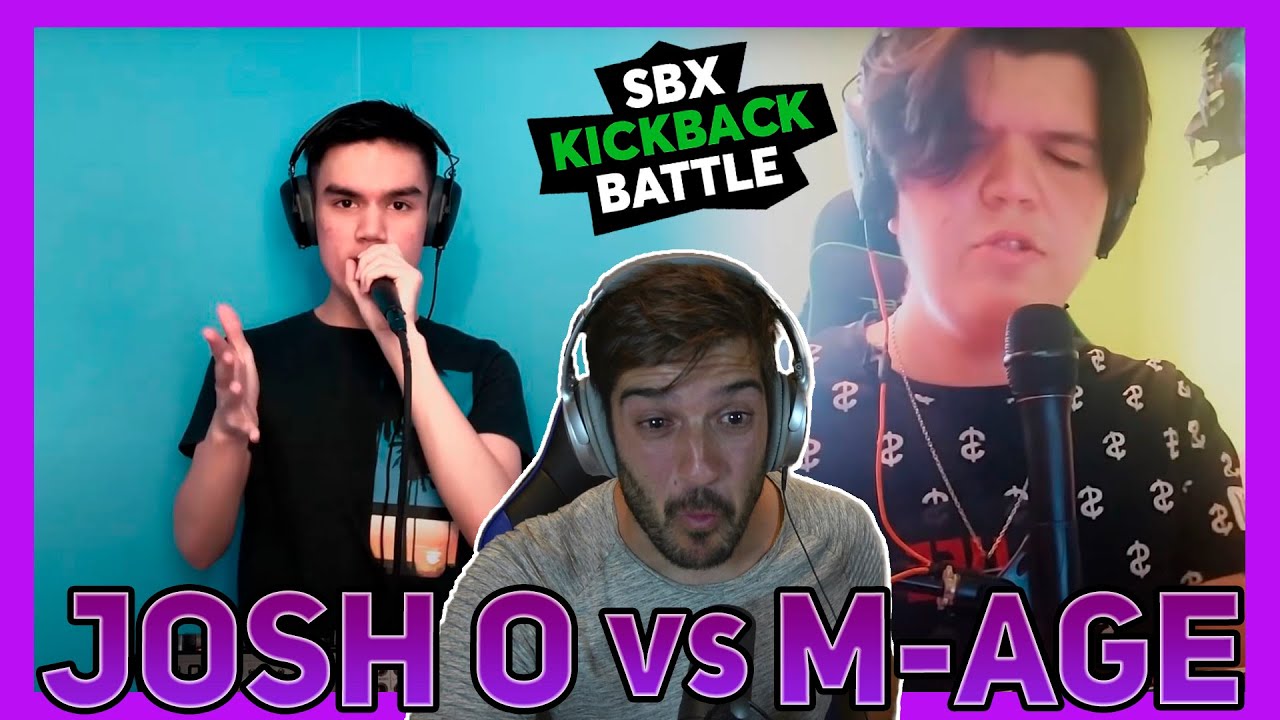 Improver y FootboxG en la GBB 21 + Josh O vs M-Age - Reacción | SBX Kickback Battle Loopstation
