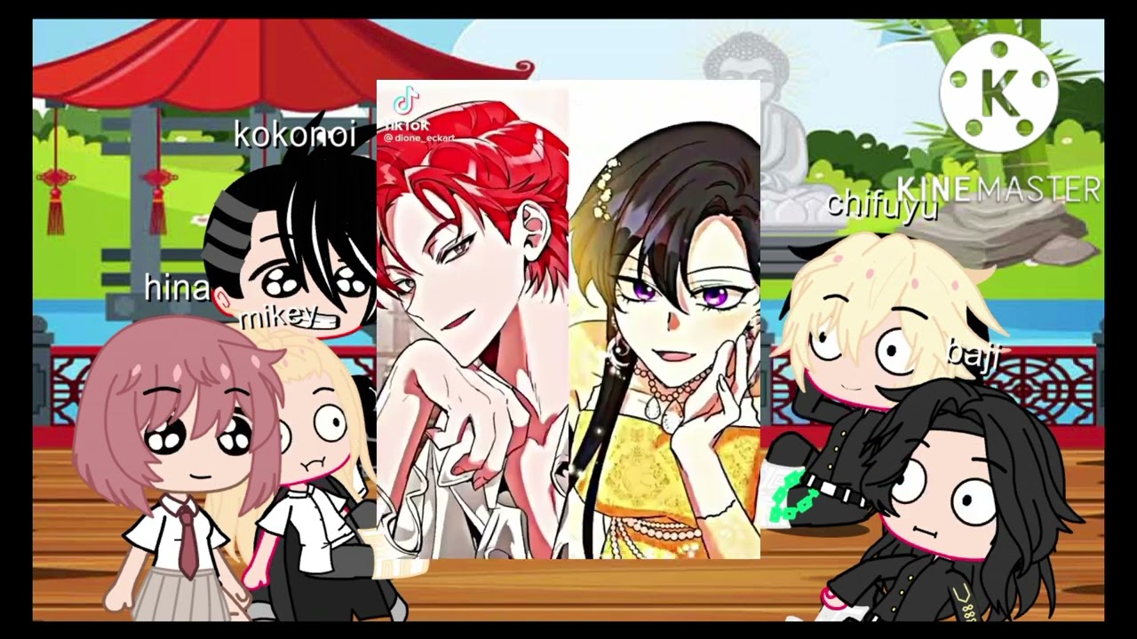 tokyo revenger react to takemichi as leilin shan candmione