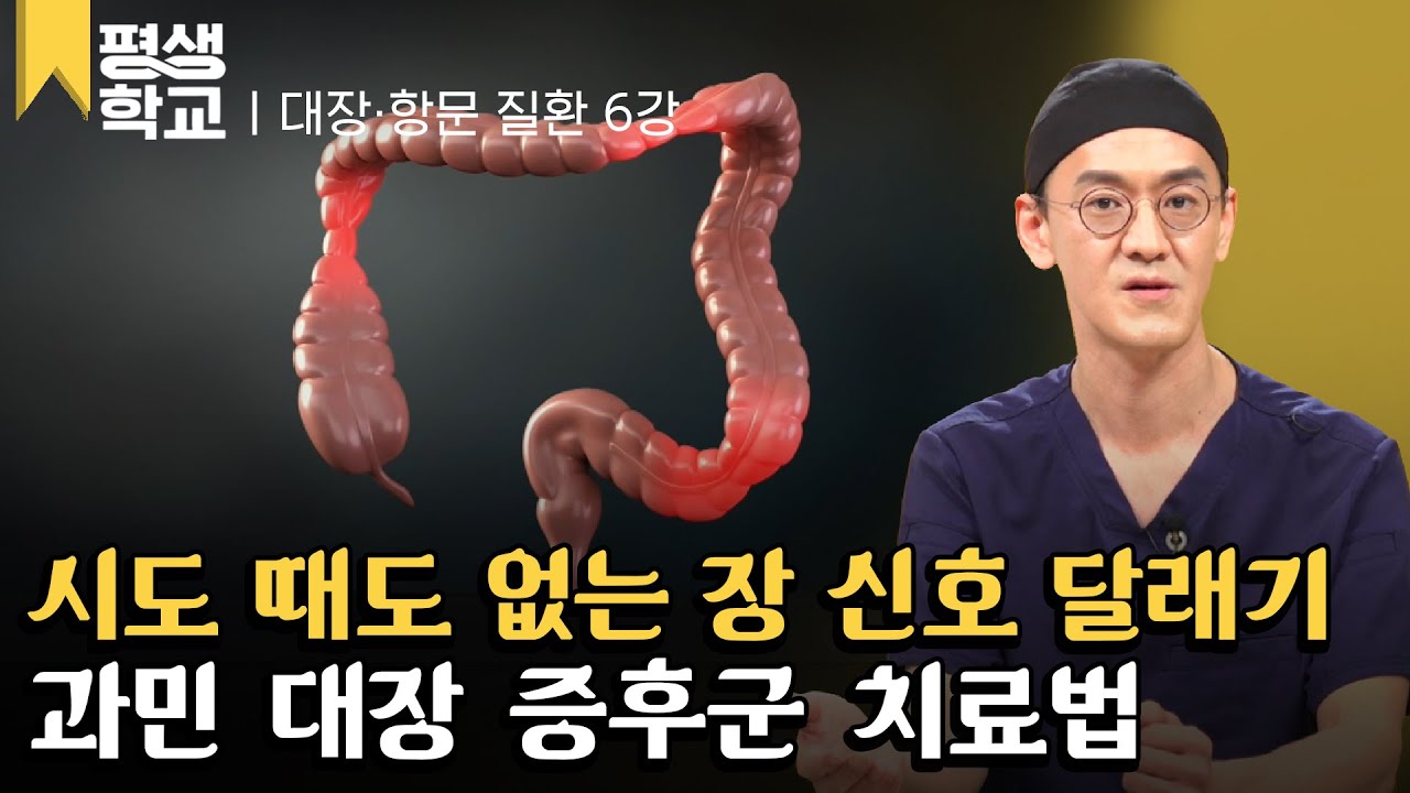 [#EBS평생학교] 6강 과민 대장 증후군│윤상민의 친절한 주치의 - 대장&middot;항문 질환