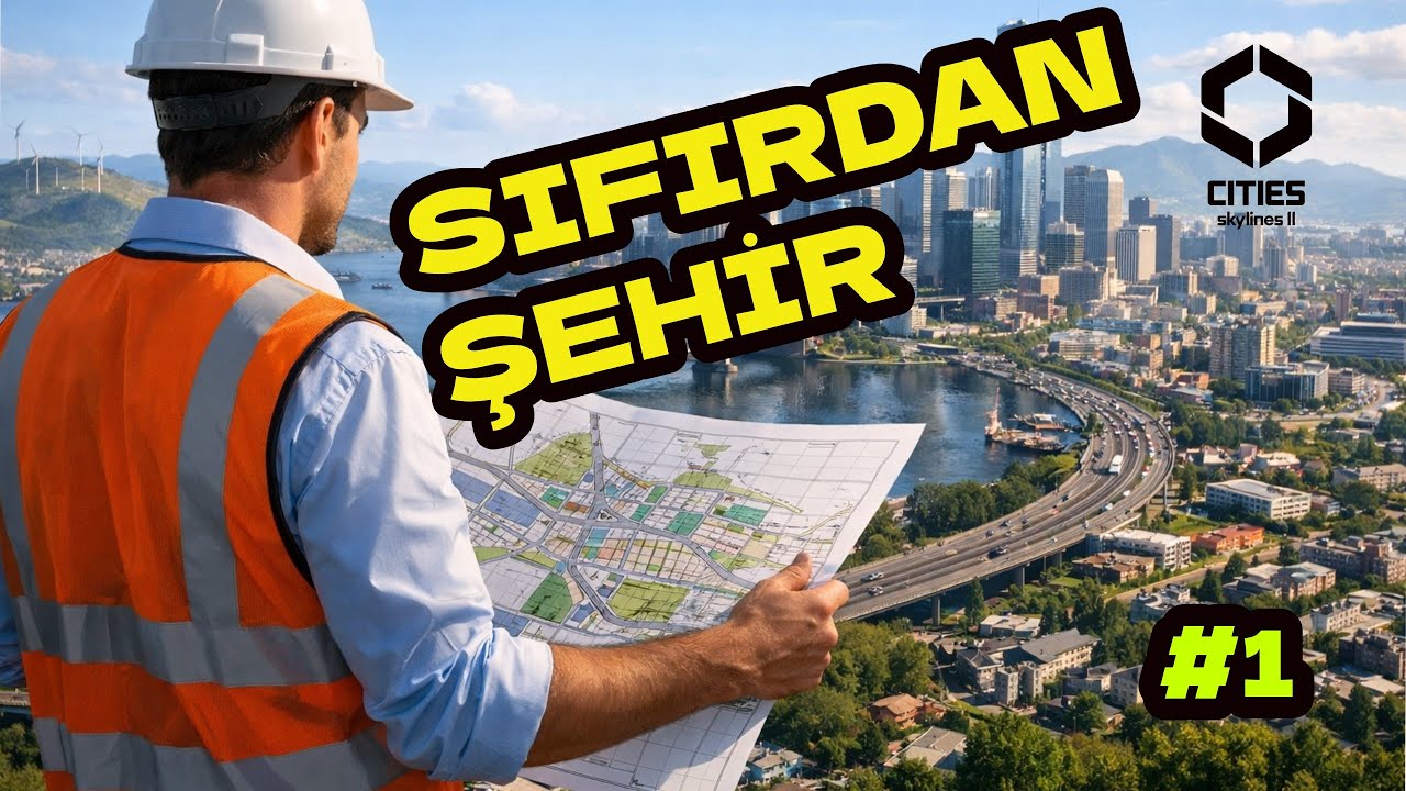 Sıfırdan Şehir Kuruyoruz! | Cities Skylines 2 #1