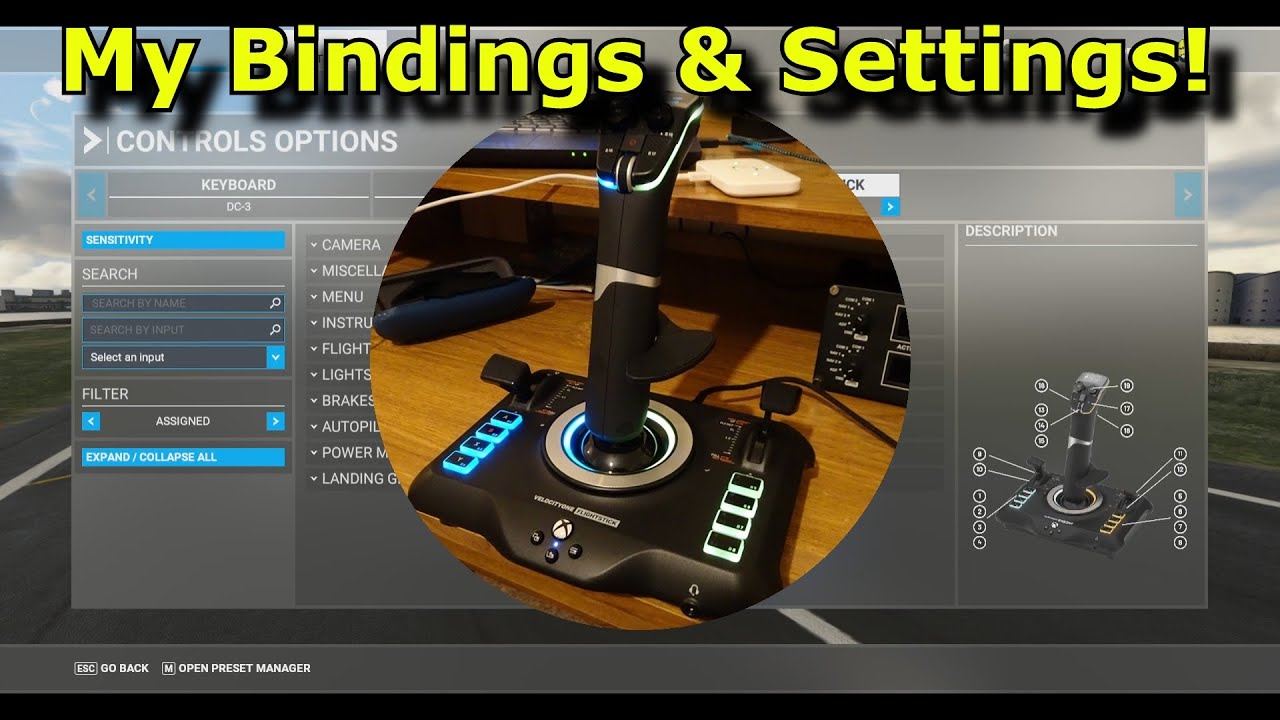 FS2020: Velocity One Flightstick - All My Bindings & Settings: Including Mixture Control!