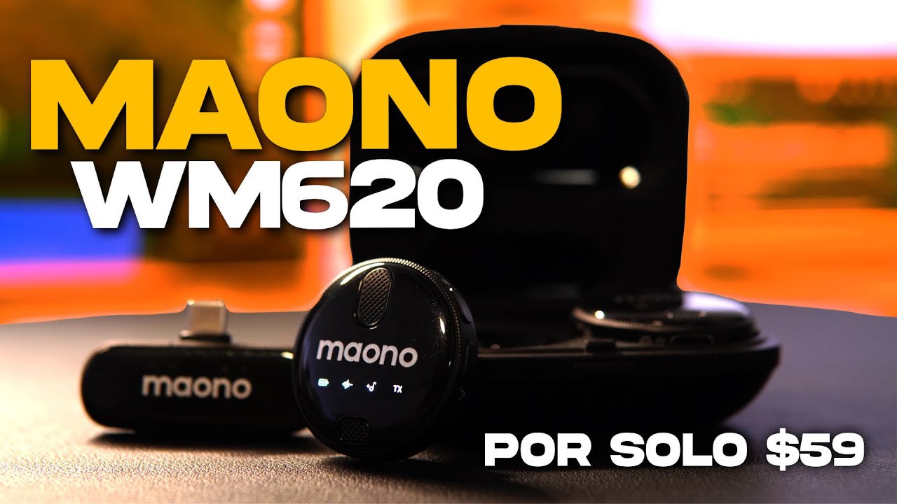 Los Mejores Microfonos Inalambricos por menos de $59 Dolares - MAONO WM620
