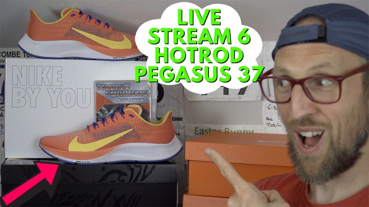 Live Stream 6 - Nike Pegasus 37 Custom + Viewer Q+A | eddbud