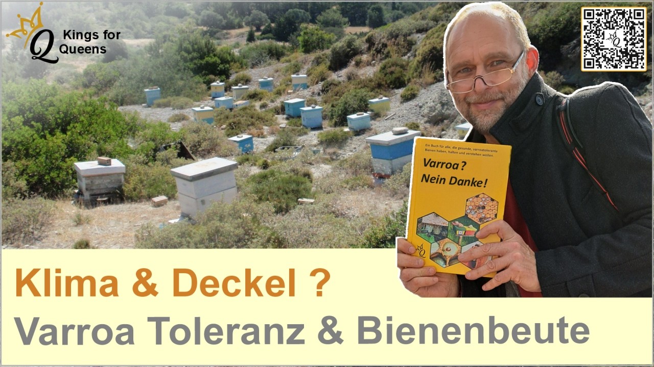 Klimadeckel, Einfluss von Mitbewohnern im Bienenvolk und Varroa Toleranz