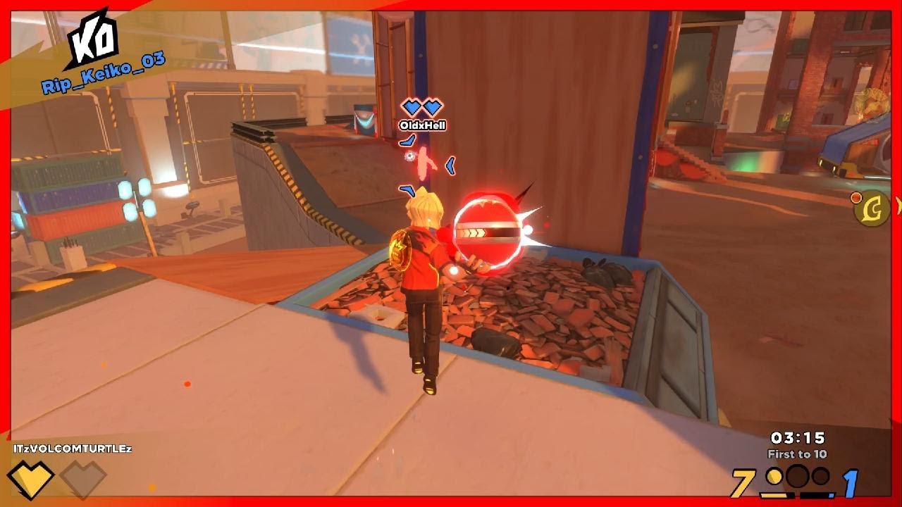 Knockout City Beta: curve ball
