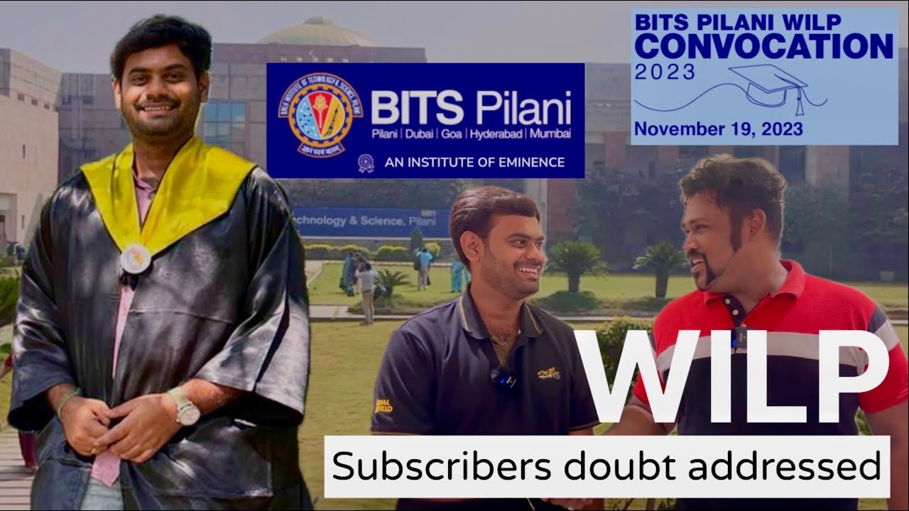 BITS Pilani WILP degree recognition worldwide! | Convocation of 2023 #aruvameesaikoduvaparva #wilp