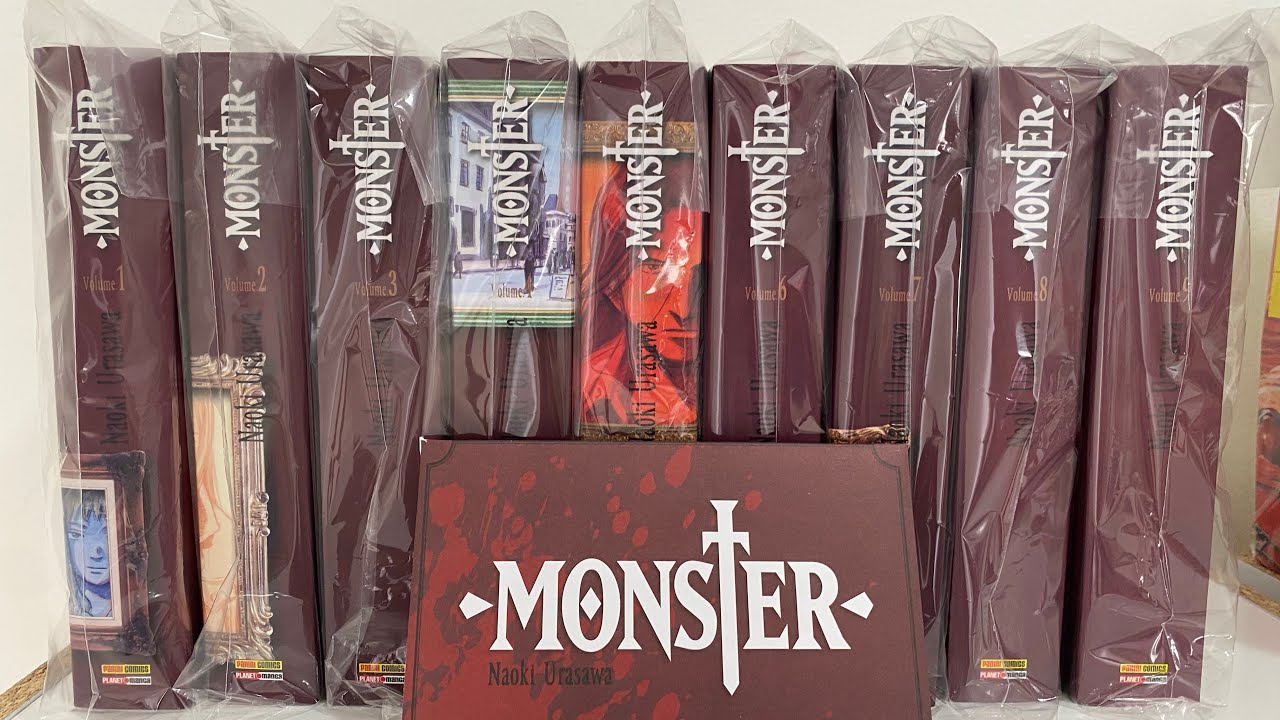 Minha coleção completa de Monster Kanzenban.