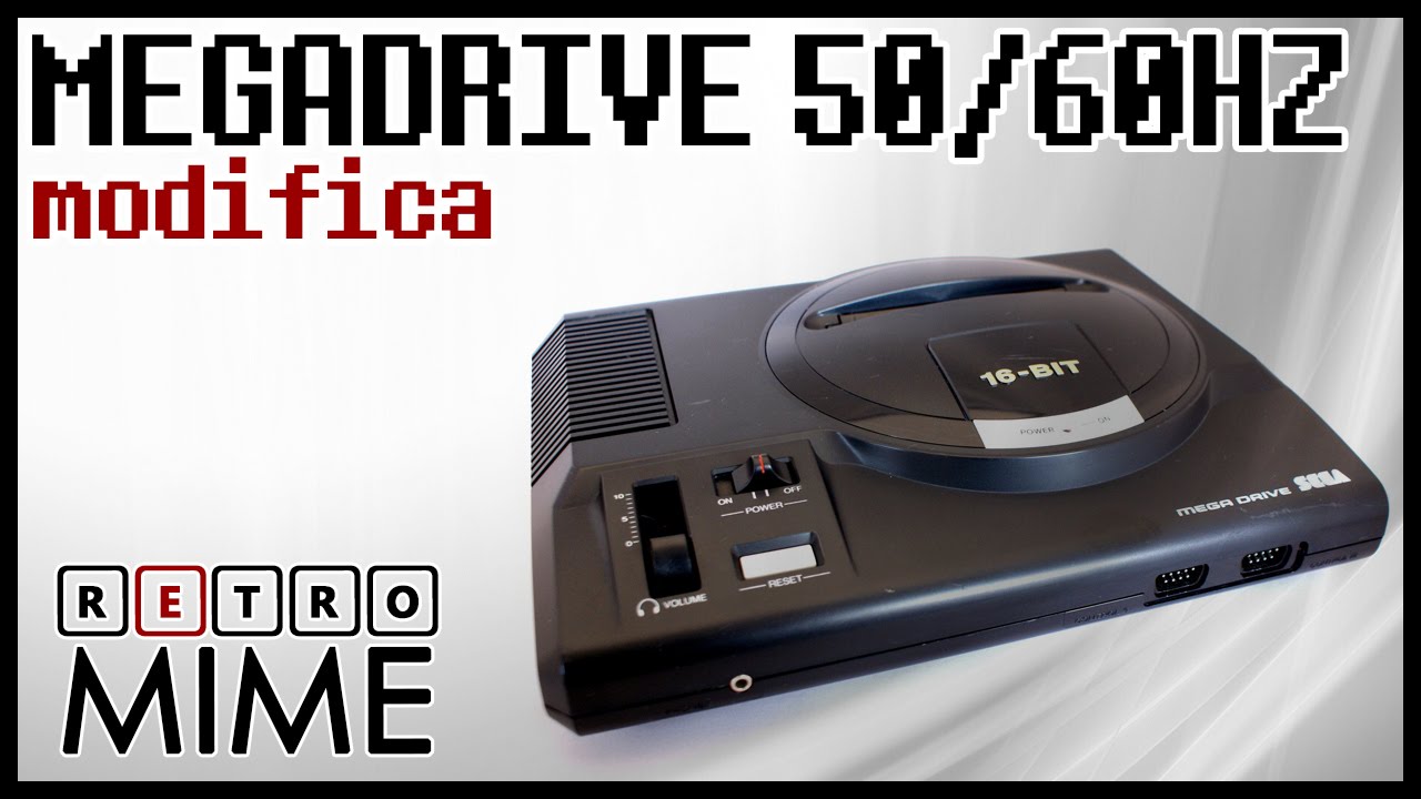 RetroMime - Brico Game - Mega Drive - Modifica 50/60Hz