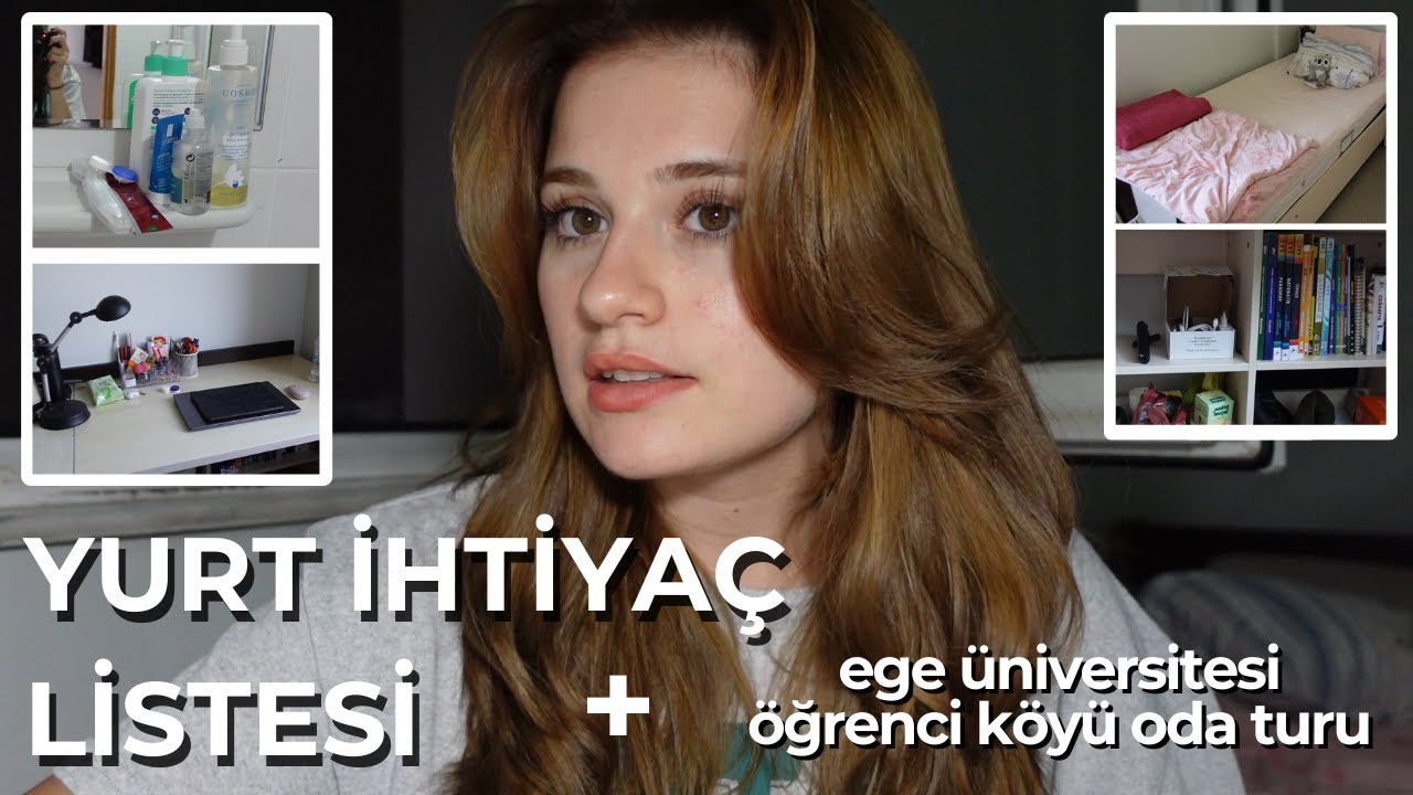 YURT İHTİYAÇLARI| Ege Üniversitesi Öğrenci Köyü Oda Turu 2023