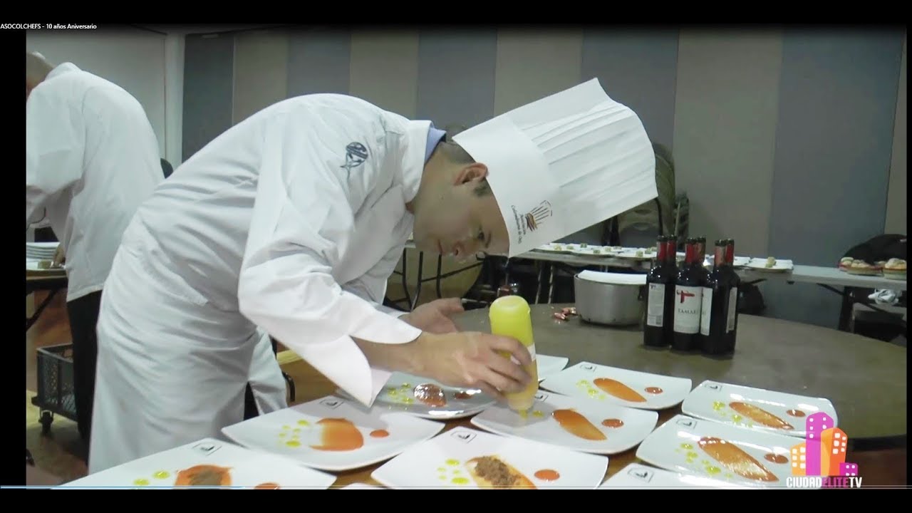 ASOCOLCHEFS   10 a&ntilde;os Aniversario - El Club del Chef - CIUDAD ELITE TV
