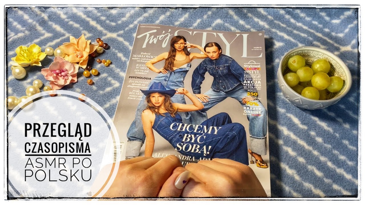 ASMR | Przegląd czasopisma Twój Styl i co tam jest ciekawego 🤔📰👗💤