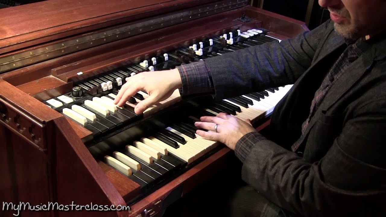 Adam Scone Hammond Organ Masterclass